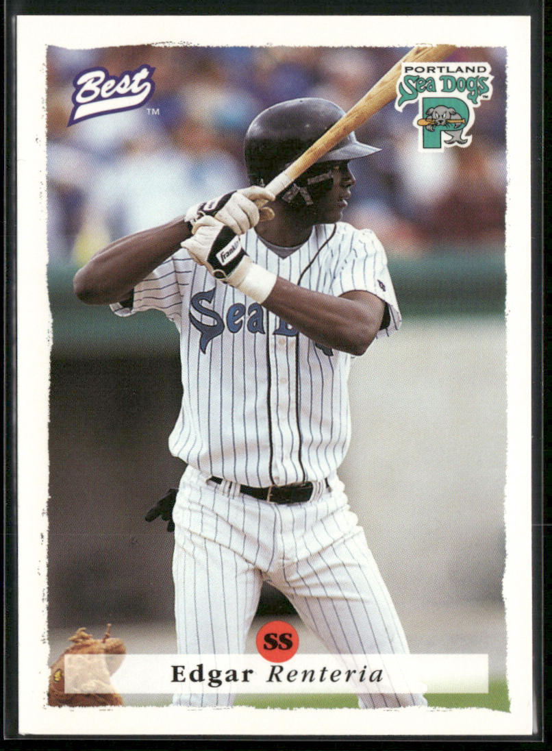 Edgar Renteria 1995 Best #70 Portland Sea Dogs