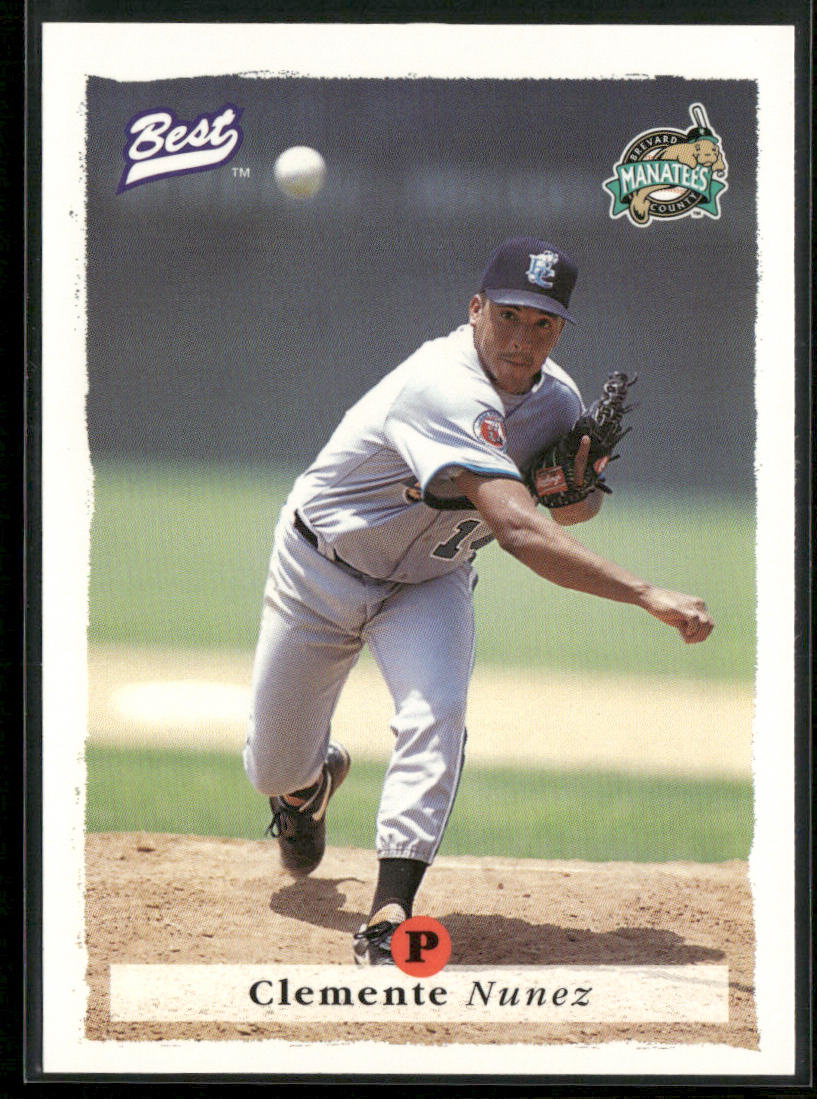 Clemente Nunez 1995 Best #72 Brevard County Manatees