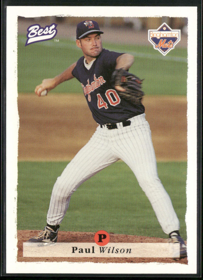 Paul Wilson 1995 Best #83 Binghamton Mets