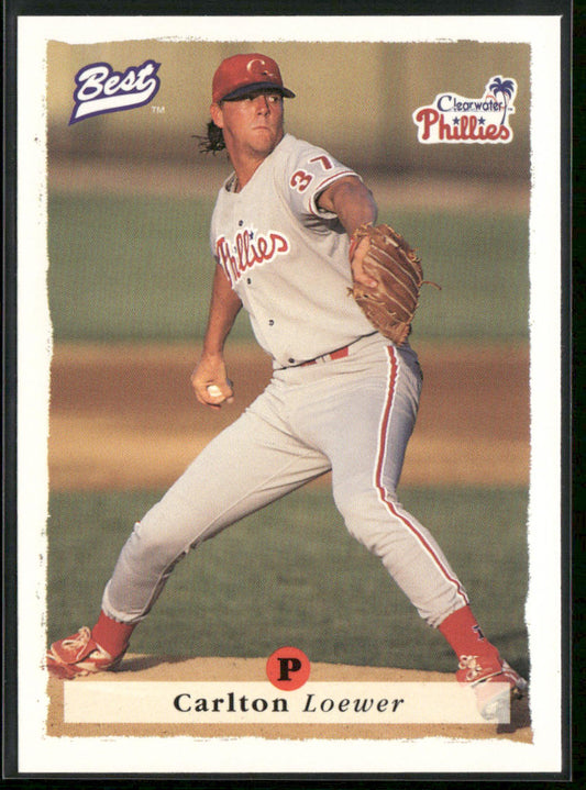 Carlton Loewer 1995 Best #88 Clearwater Phillies