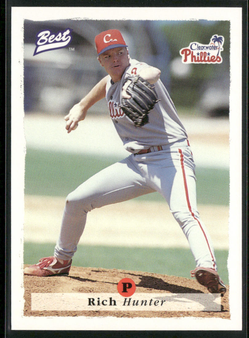 Rich Hunter 1995 Best #90 Clearwater Phillies