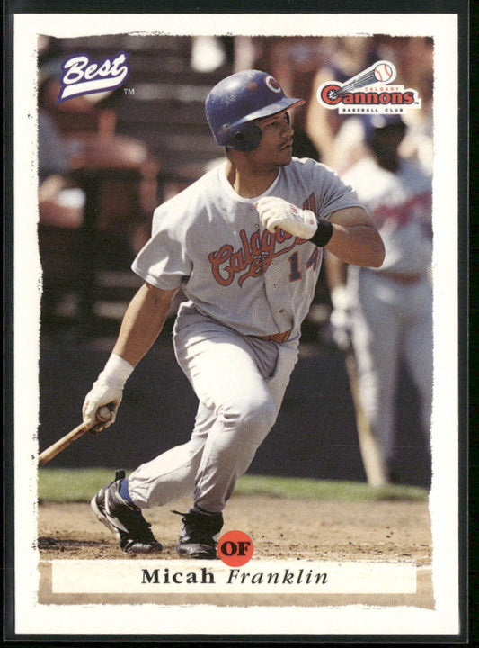 Micah Franklin 1995 Best #92 Calgary Cannons