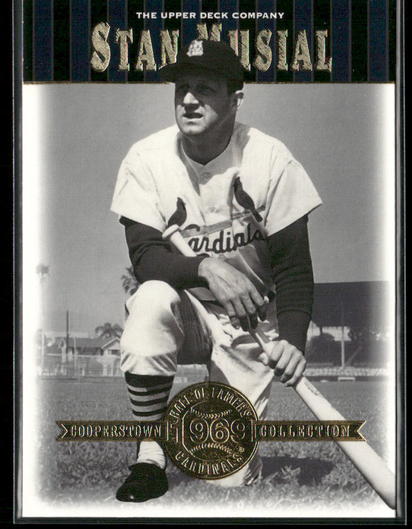 Stan Musial 2001 Upper Deck Hall of Famers #9 St. Louis Cardinals