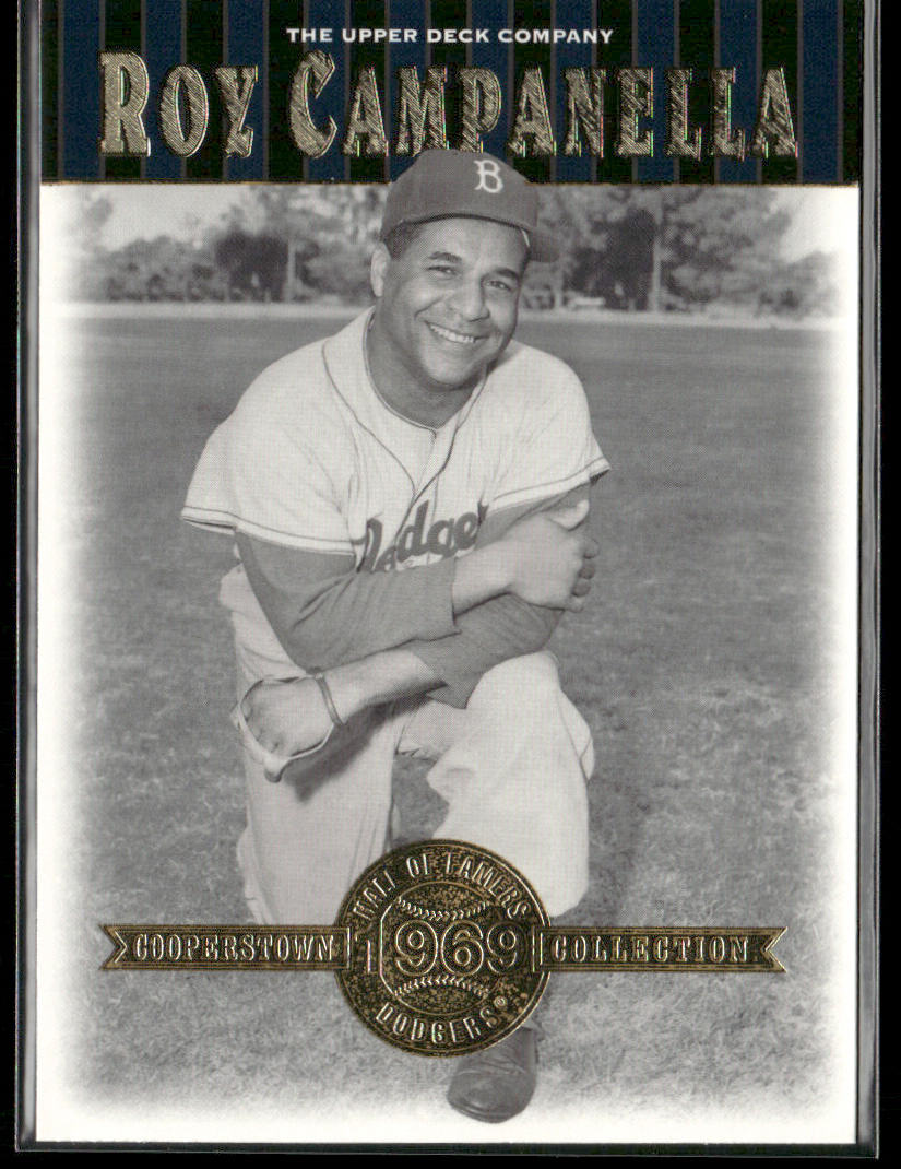 Roy Campanella 2001 Upper Deck Hall of Famers #14 Brooklyn Dodgers