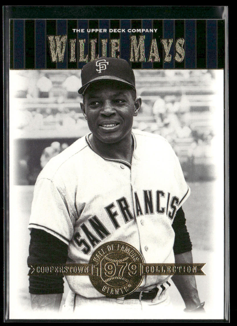 Willie Mays 2001 Upper Deck Hall of Famers #19 San Francisco Giants