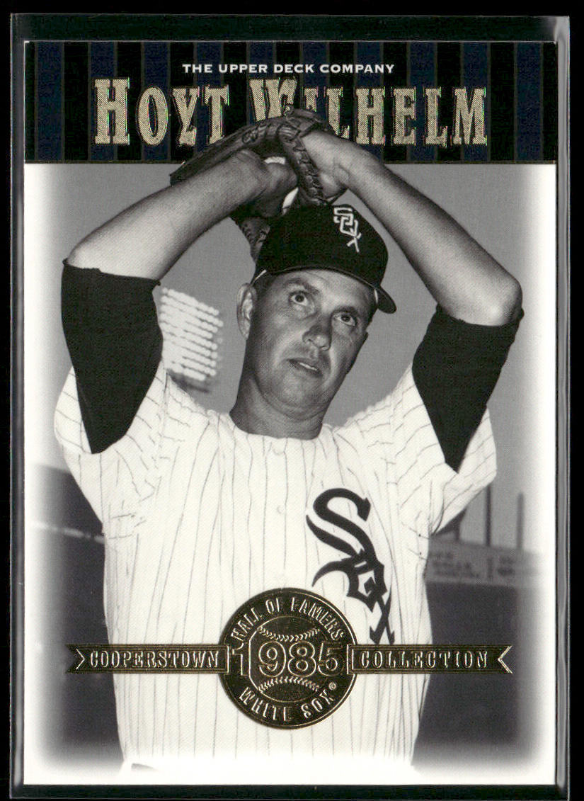 Hoyt Wilhelm 2001 Upper Deck Hall of Famers #20 New York Giants