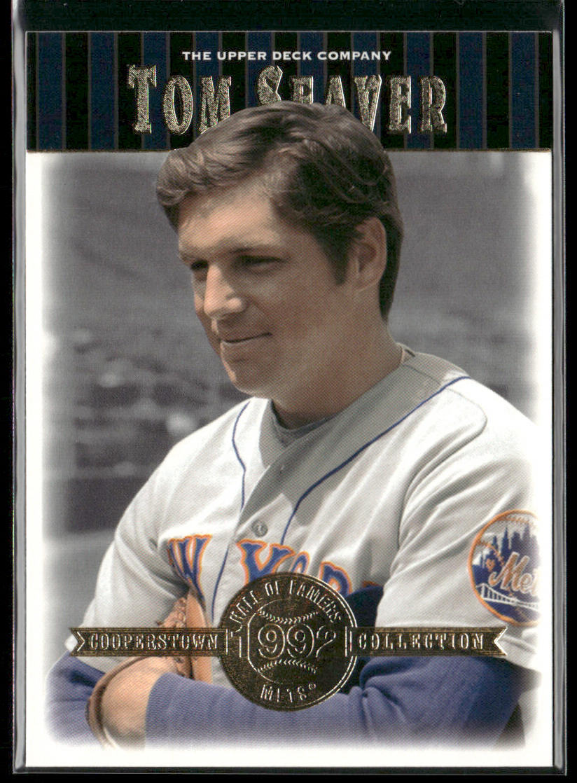 Tom Seaver 2001 Upper Deck Hall of Famers #25 New York Mets