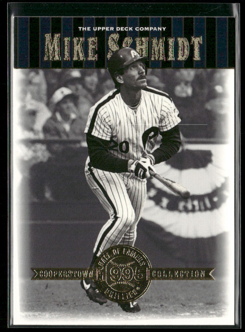Mike Schmidt 2001 Upper Deck Hall of Famers #27 Philadelphia Phillies