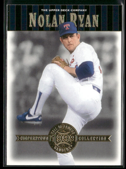 Nolan Ryan 2001 Upper Deck Hall of Famers #33 Texas Rangers