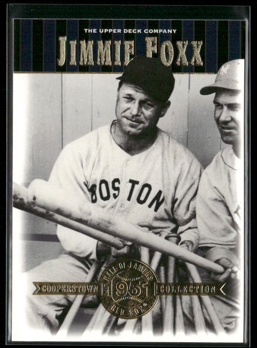 Jimmie Foxx 2001 Upper Deck Hall of Famers #35 Boston Red Sox
