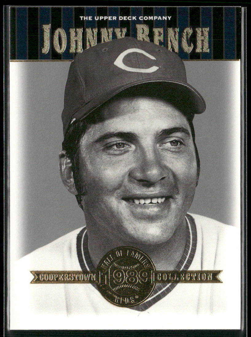 Johnny Bench 2001 Upper Deck Hall of Famers #36 Cincinnati Reds