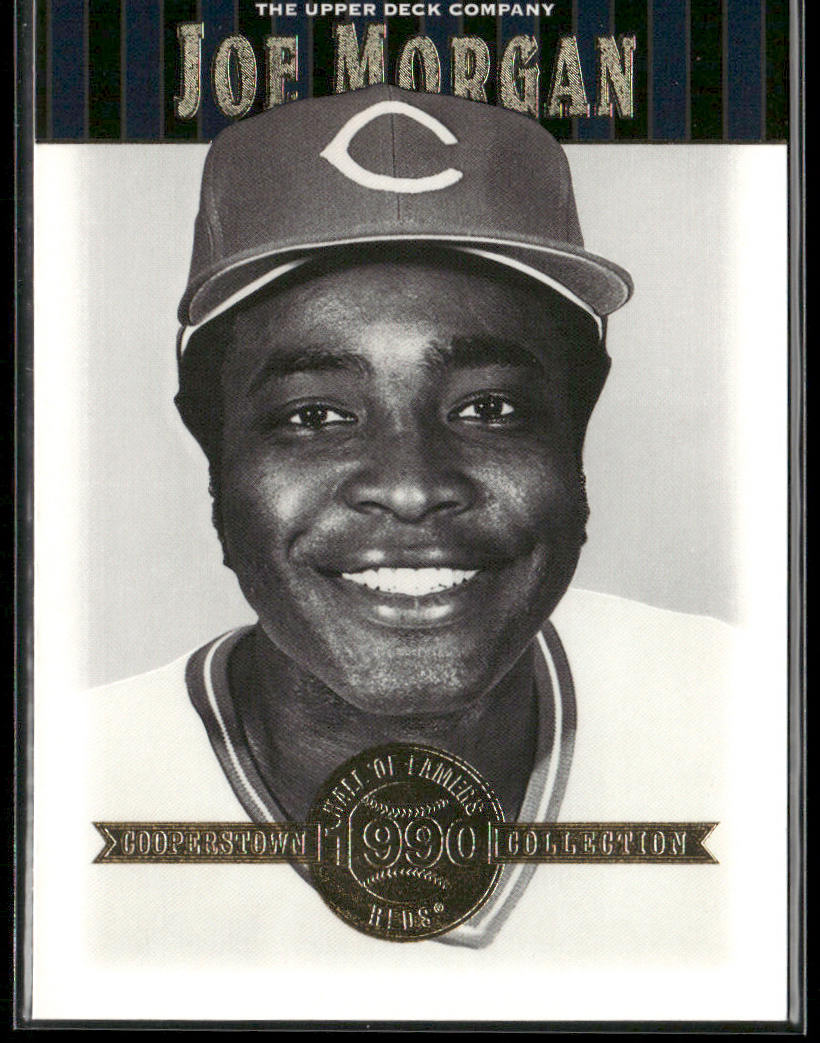 Joe Morgan 2001 Upper Deck Hall of Famers #37 Cincinnati Reds