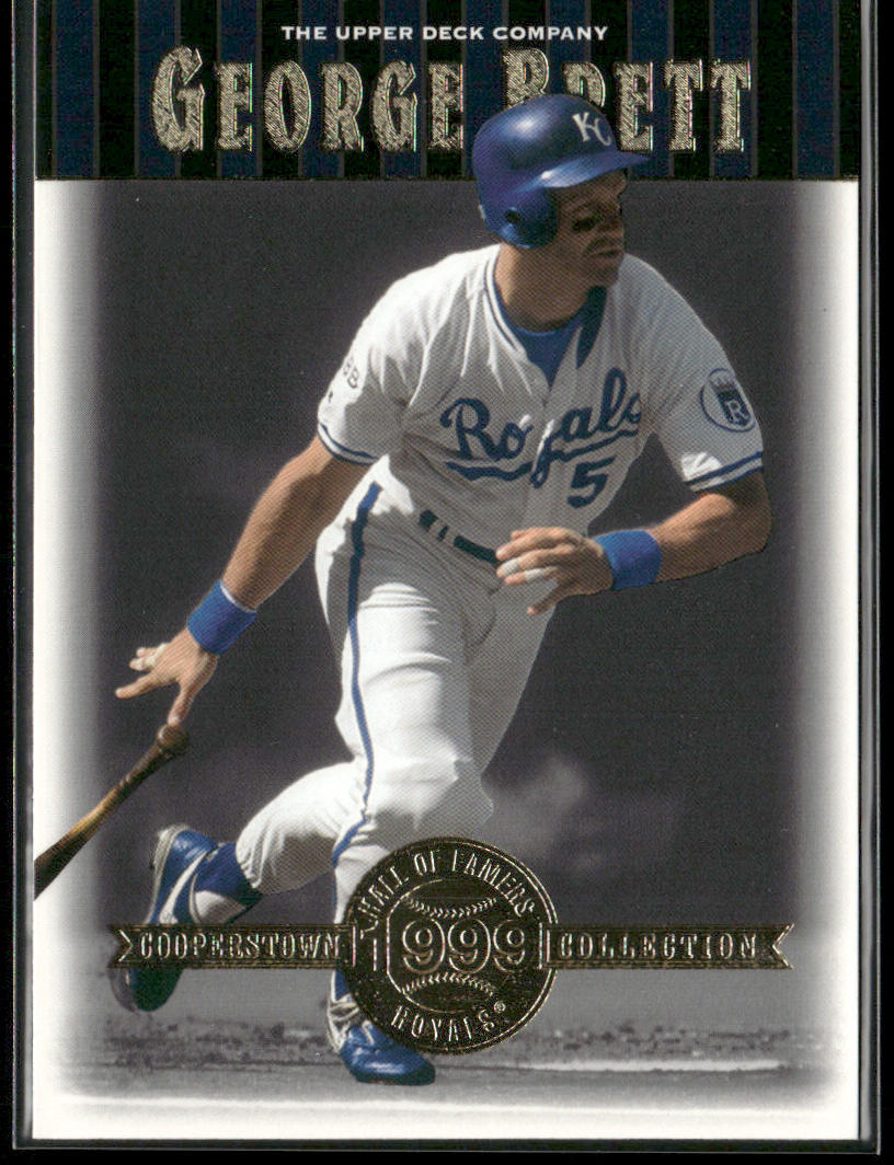 George Brett 2001 Upper Deck Hall of Famers #38 Kansas City Royals