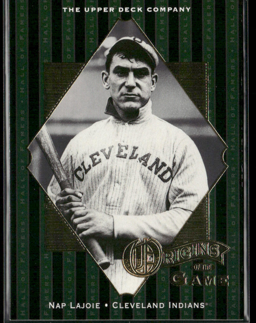 Nap Lajoie 2001 Upper Deck Hall of Famers #60 Cleveland Indians