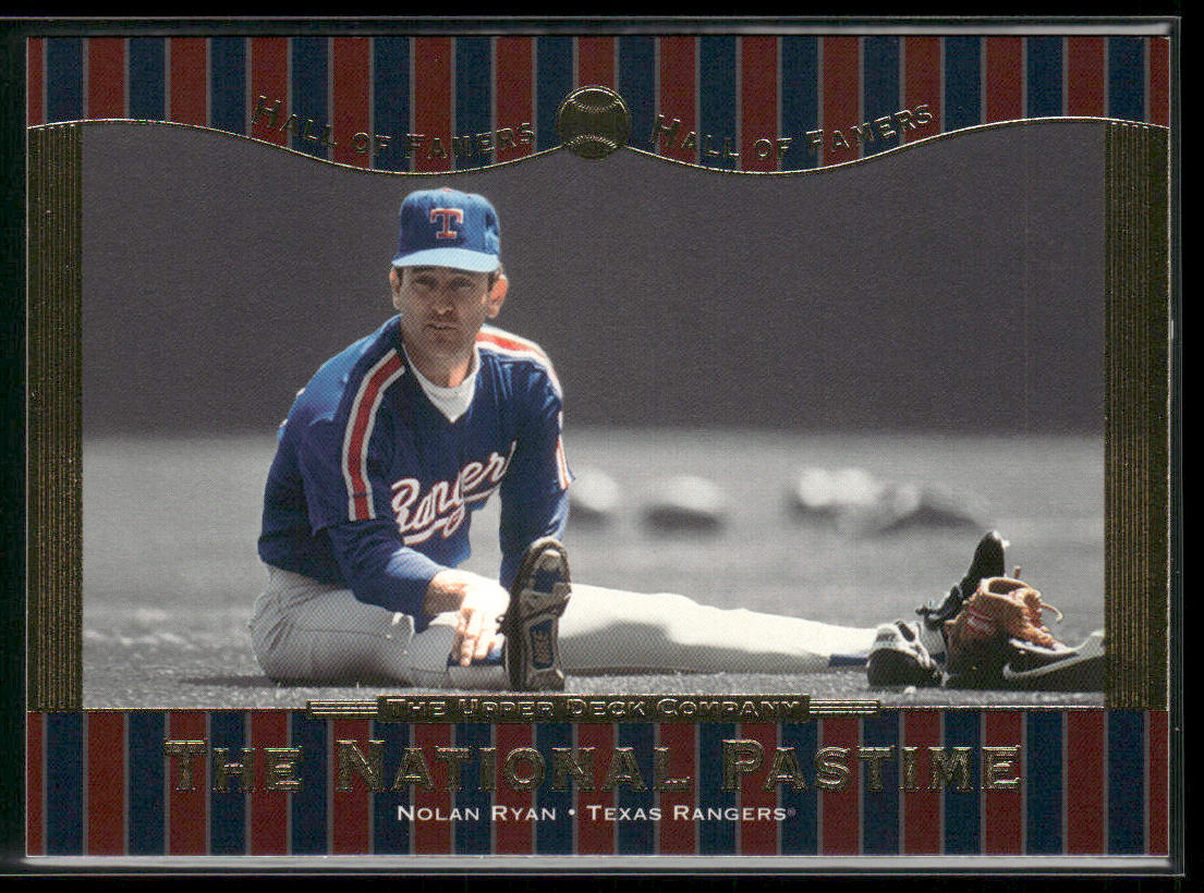 Nolan Ryan 2001 Upper Deck Hall of Famers #63 Texas Rangers