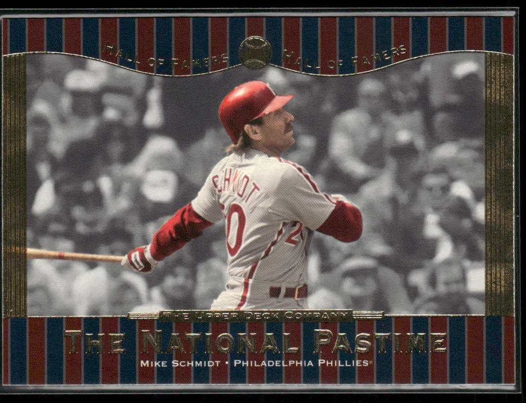 Mike Schmidt 2001 Upper Deck Hall of Famers #68 Philadelphia Phillies