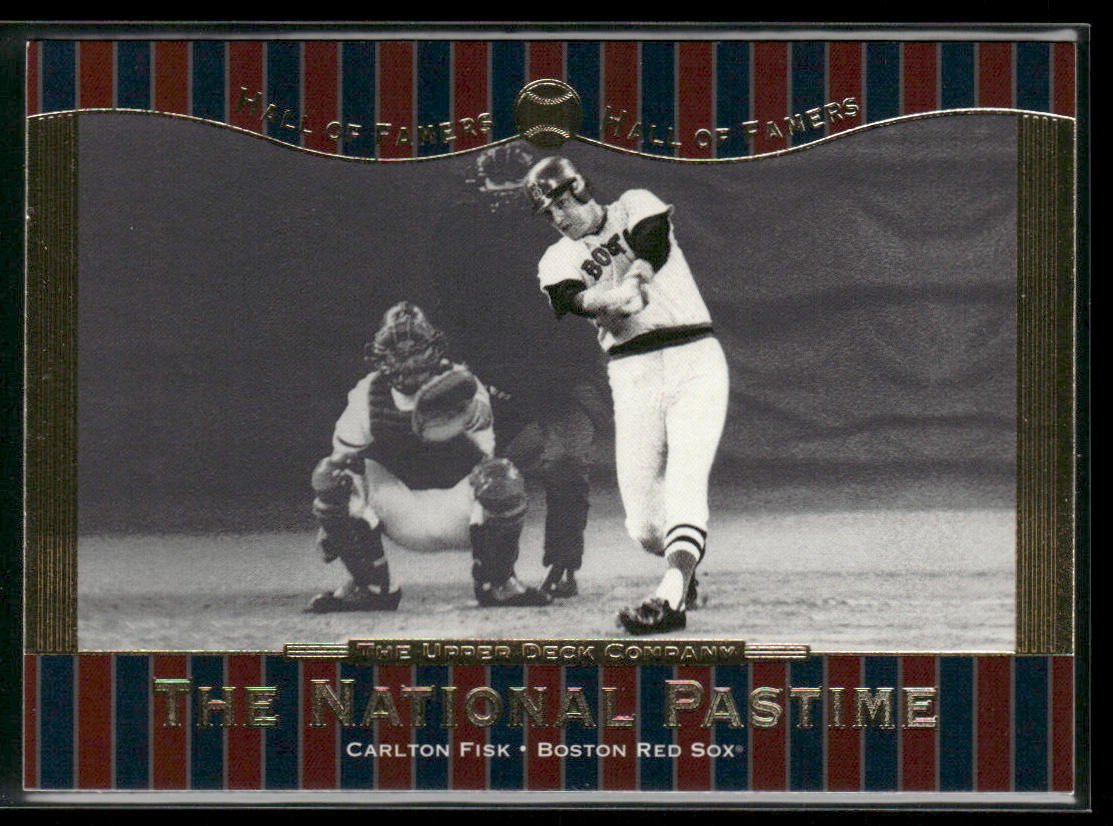 Carlton Fisk 2001 Upper Deck Hall of Famers #78 Boston Red Sox