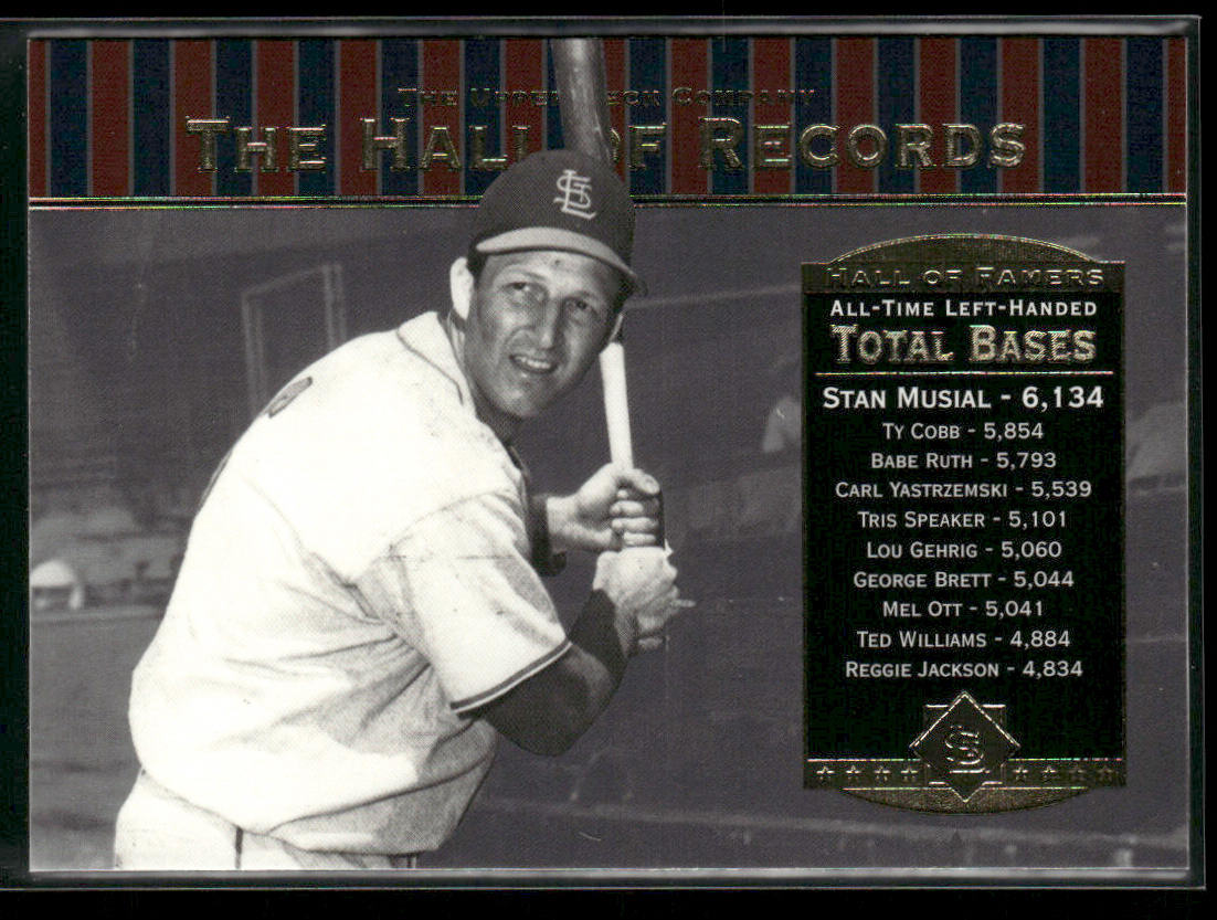 Stan Musial 2001 Upper Deck Hall of Famers #84 St. Louis Cardinals