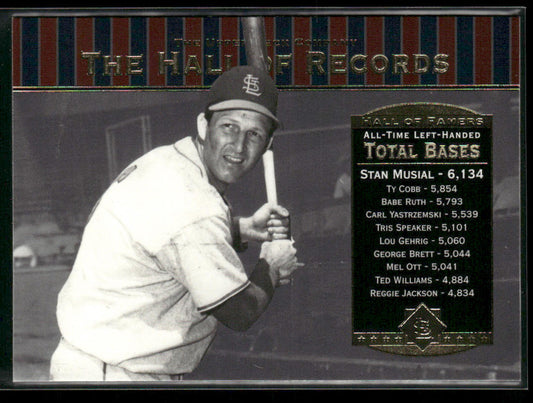 Stan Musial 2001 Upper Deck Hall of Famers #84 St. Louis Cardinals
