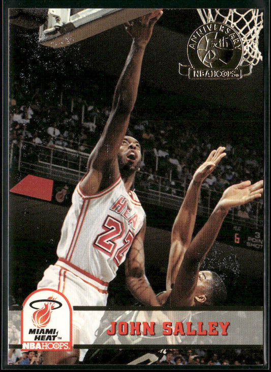 John Salley 1993-94 Hoops Fifth Anniversary Gold #115 Miami Heat