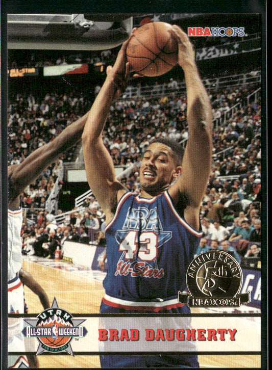 Brad Daugherty 1993-94 Hoops Fifth Anniversary Gold #268 Cleveland Cavaliers
