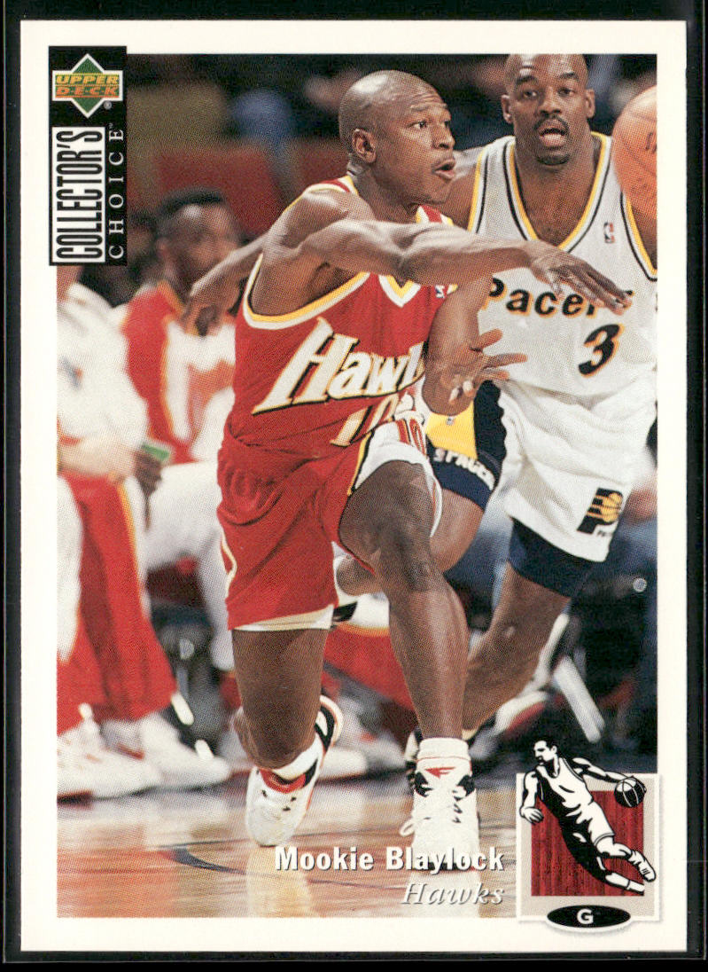 Mookie Blaylock 1994-95 Collector's Choice #90 Atlanta Hawks