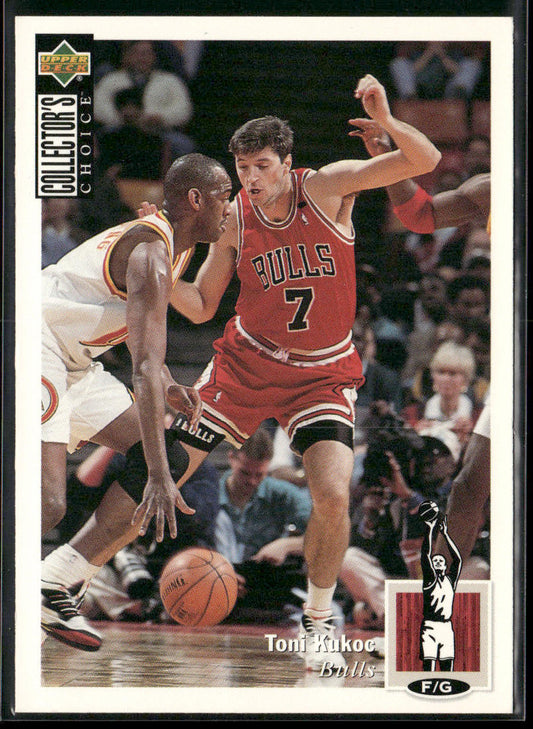 Toni Kukoc 1994-95 Collector's Choice #107 Chicago Bulls