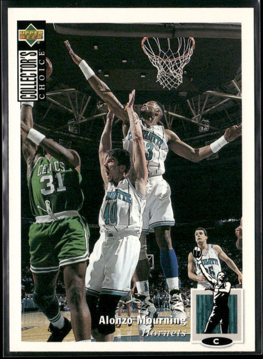 Alonzo Mourning 1994-95 Collector's Choice #133 Charlotte Hornets