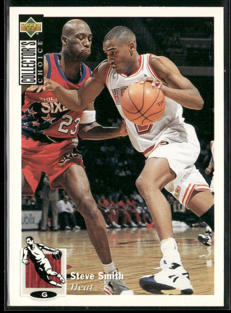 Steve Smith 1994-95 Collector's Choice #3 Miami Heat