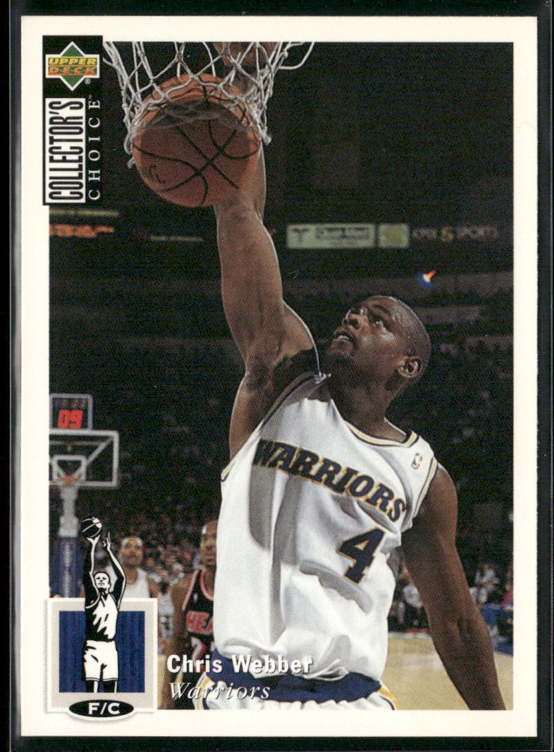Chris Webber 1994-95 Collector's Choice #4 Golden State Warriors
