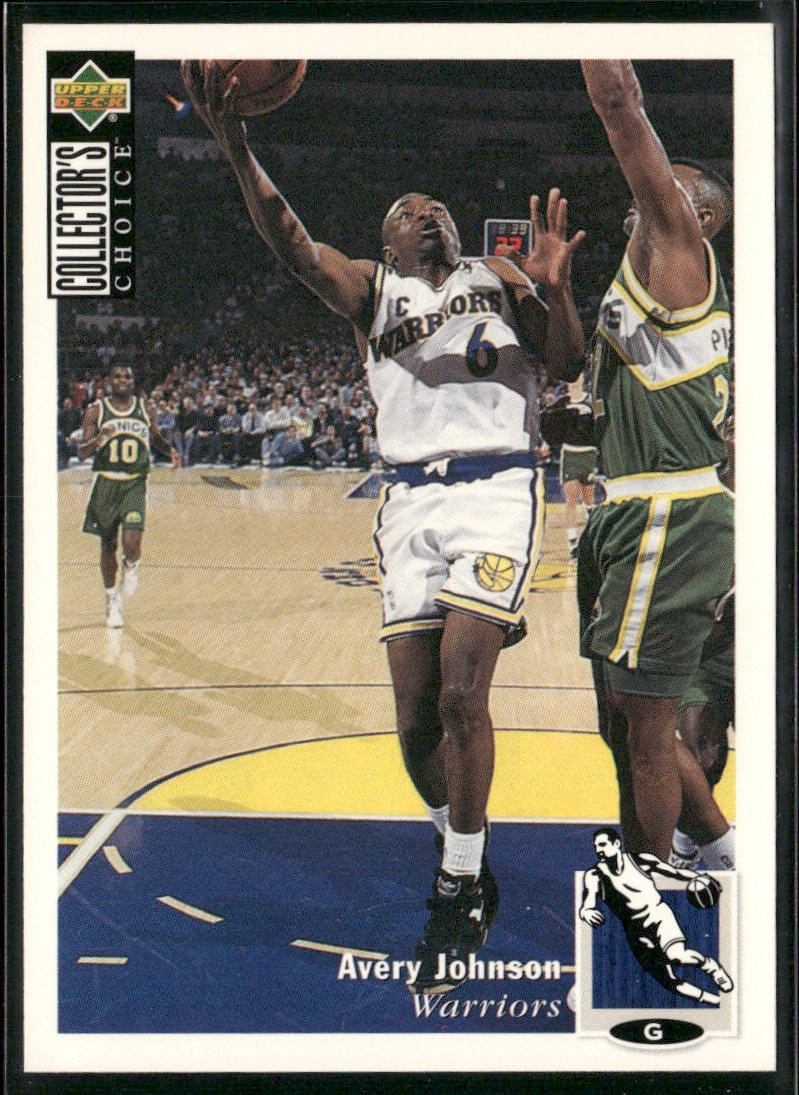 Avery Johnson 1994-95 Collector's Choice #6 Golden State Warriors