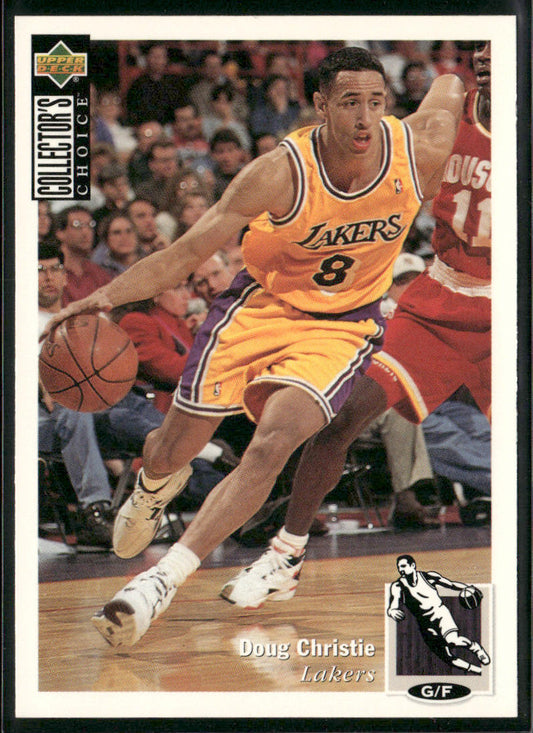 Doug Christie 1994-95 Collector's Choice #8 Los Angeles Lakers