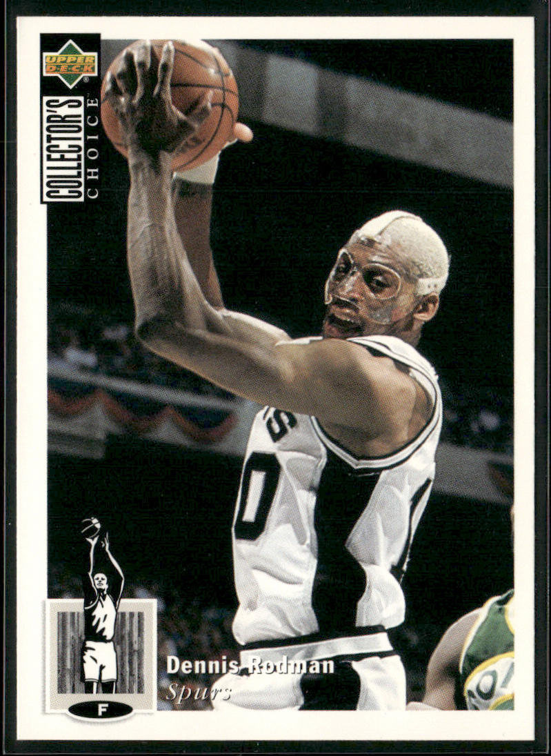 Dennis Rodman 1994-95 Collector's Choice #10 San Antonio Spurs