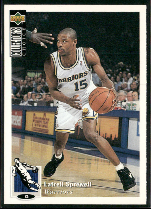 Latrell Sprewell 1994-95 Collector's Choice #15 Golden State Warriors