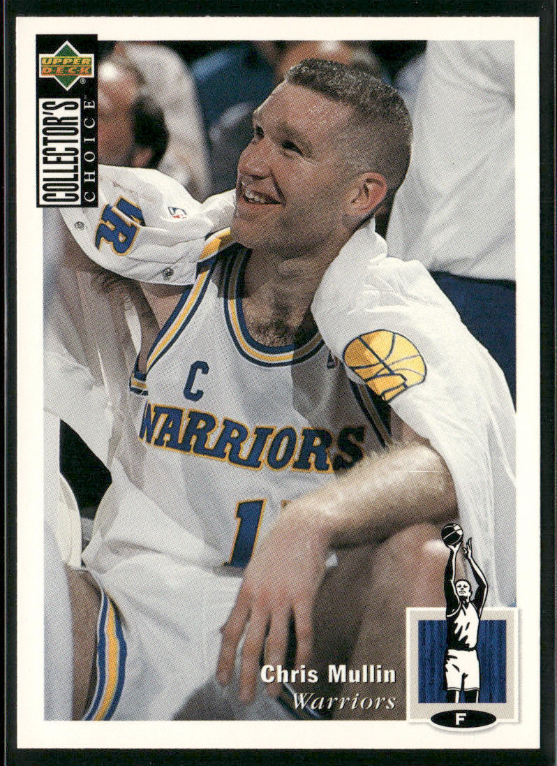 Chris Mullin 1994-95 Collector's Choice #17 Golden State Warriors