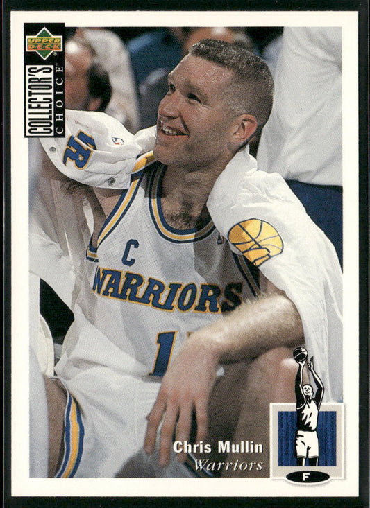 Chris Mullin 1994-95 Collector's Choice #17 Golden State Warriors