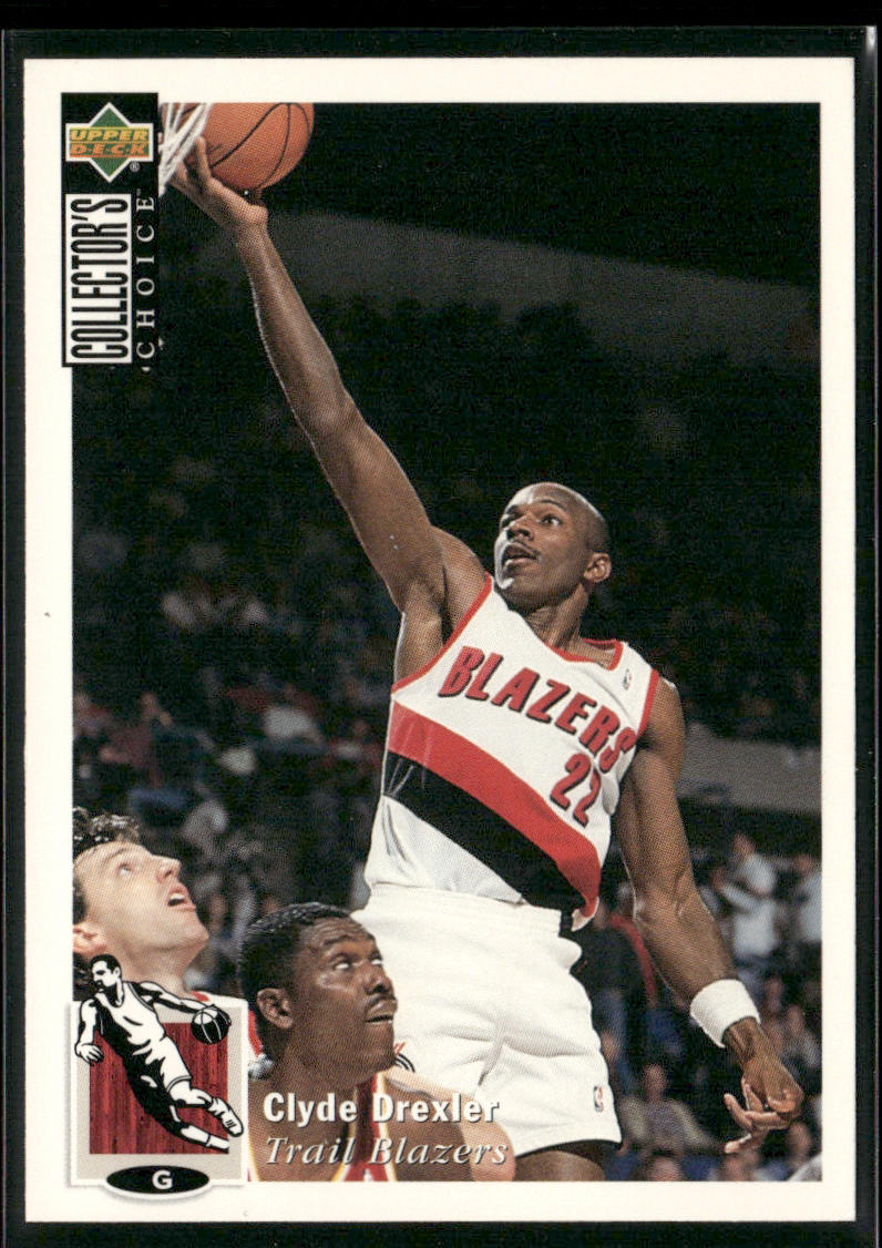 Clyde Drexler 1994-95 Collector's Choice #22 Portland Trail Blazers