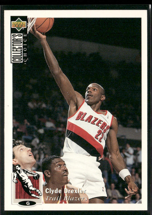Clyde Drexler 1994-95 Collector's Choice #22 Portland Trail Blazers