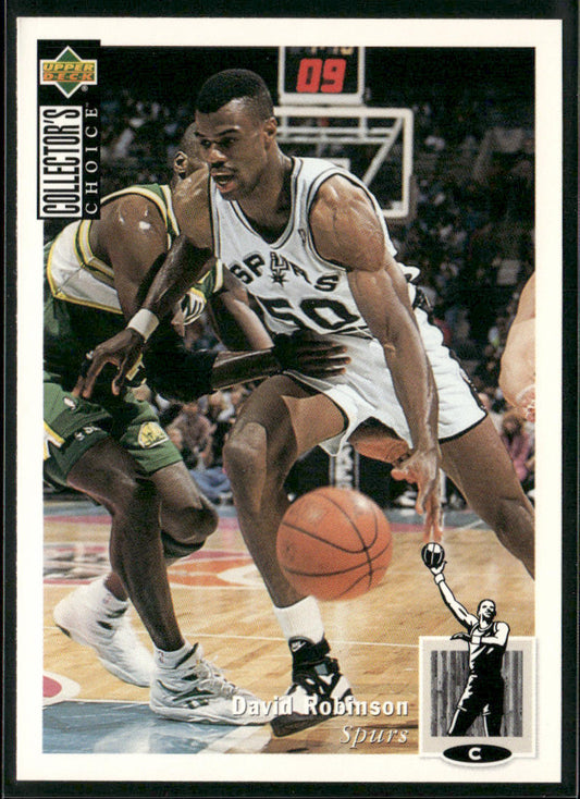 David Robinson 1994-95 Collector's Choice #50 San Antonio Spurs