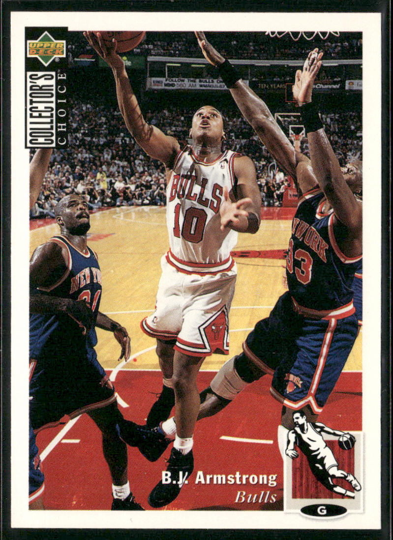 B.J. Armstrong 1994-95 Collector's Choice #80 Chicago Bulls