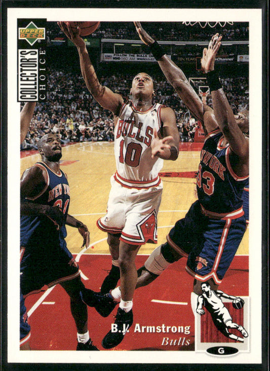 B.J. Armstrong 1994-95 Collector's Choice #80 Chicago Bulls