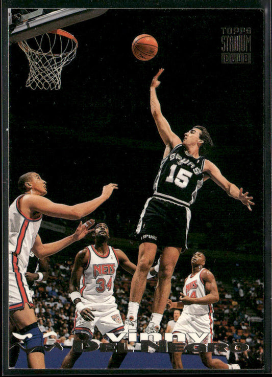 Vinny Del Negro 1993-94 Stadium Club #59 San Antonio Spurs