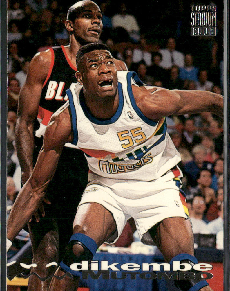Dikembe Mutombo 1993-94 Stadium Club #56 Denver Nuggets