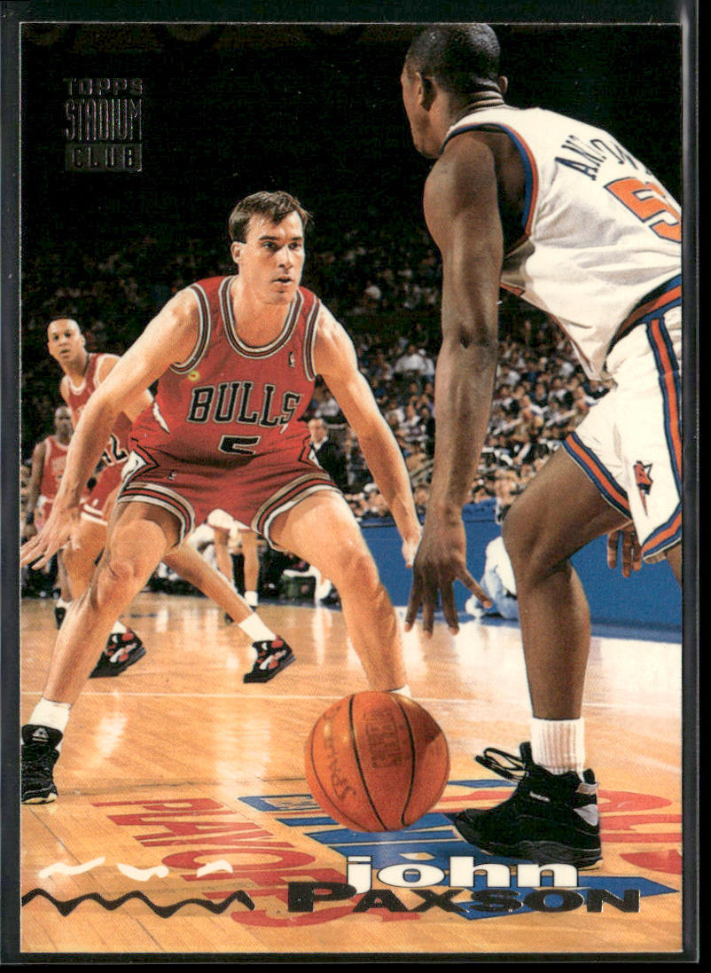 John Paxson 1993-94 Stadium Club #92 Chicago Bulls