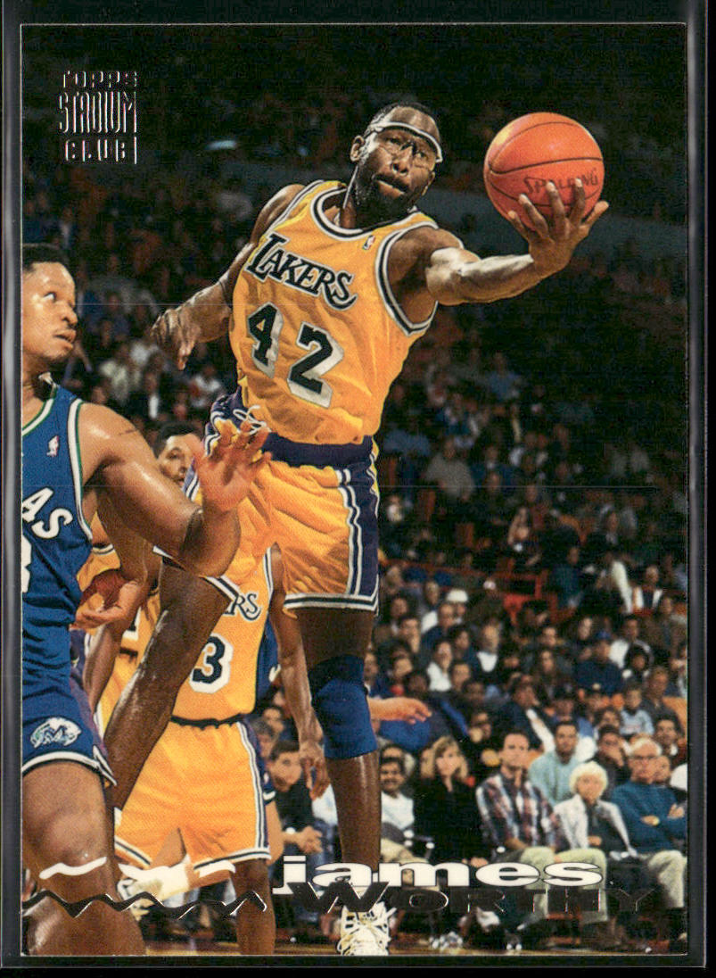 James Worthy 1993-94 Stadium Club 1994 NBA Finals Super Teams Exchange #91