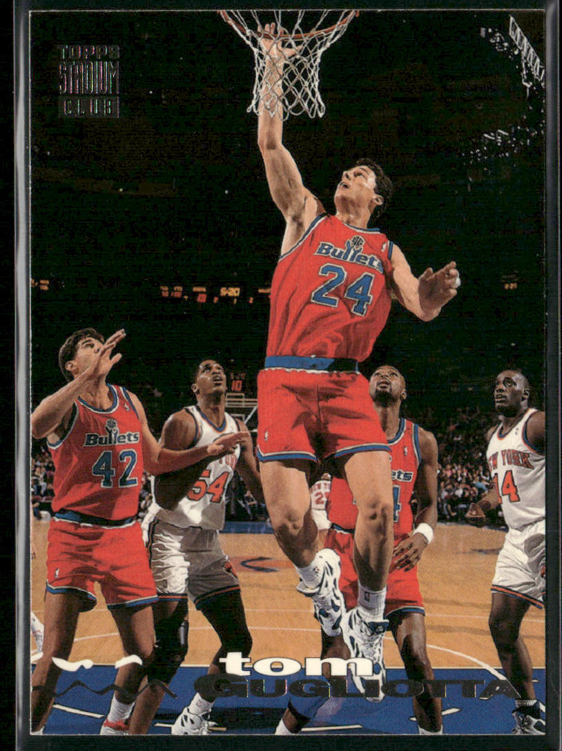 Tom Gugliotta 1993-94 Stadium Club #88 Washington Bullets