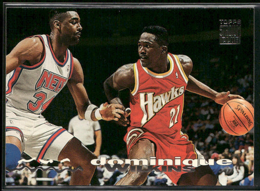 Dominique Wilkins 1993-94 Stadium Club #129 Atlanta Hawks