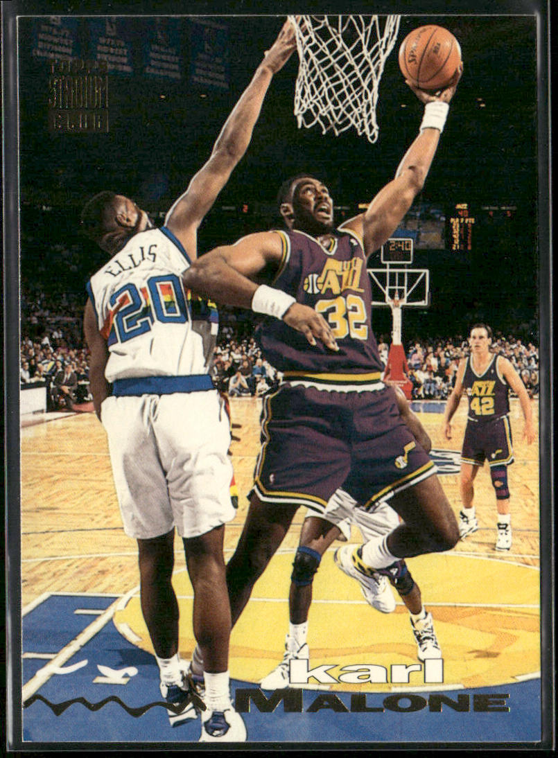 Karl Malone 1993-94 Stadium Club #125 Utah Jazz