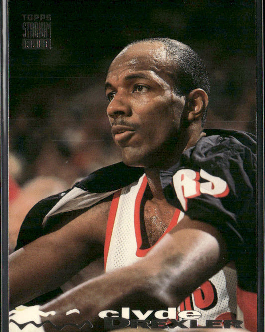 Clyde Drexler 1993-94 Stadium Club #117 Portland Trail Blazers