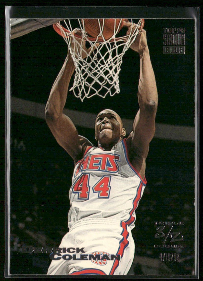 Derrick Coleman 1993-94 Stadium Club #101 New Jersey Nets